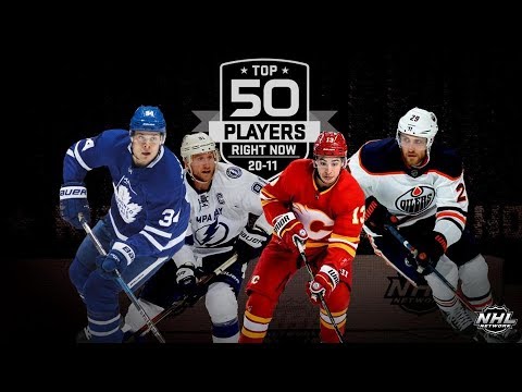 Top 50 NHL. 50 players