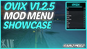 [PC/GTA5] Ovix V1.2.5 Mod Menu Showcase Undetected
