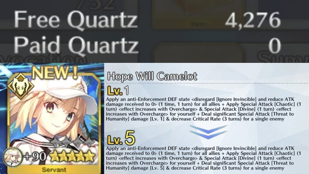 Skip Rolling for NP5 Summer Castoria with 4276 Free SQ [FGO]