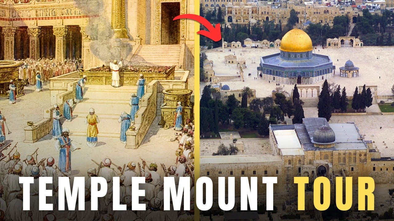 What Does The TEMPLE MOUNT Look Like TODAY? (4K Walking Tour)