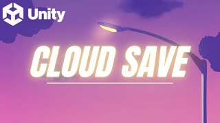 Cloud Save Unity (Google Play) Guide