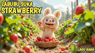 LAGU LABUBU SUKA STROBERI | Lagu Anak |Lagu Labubu #videoanak #laguanak #laguanakindonesia #labubu