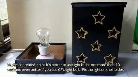 How To Make A Starry Cardboard Lampshade   DIY Home Tutorial   Guidecentral 640x360