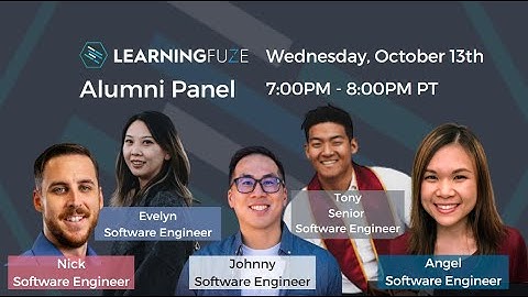 LearningFuze Alumni Panel 10.13.21