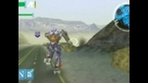 Transformers: The Game Sony PSP Gameplay - Transforming Fun