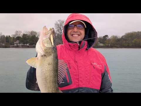 Finesse fishing for Walleye - Flexi Jig and Skoolie Minnow combo