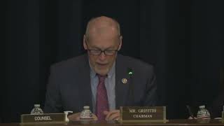Chairman Griffith Delivers Opening Statement at Health Legislative Hearing