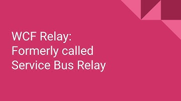 Azure Relay Service - 70-535 Exam Prep