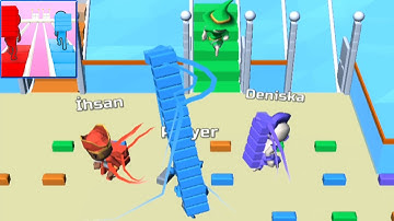 Bridge Race (IOS, Android) NEW UPDATE Gameplay All Levels (Level 4-6)
