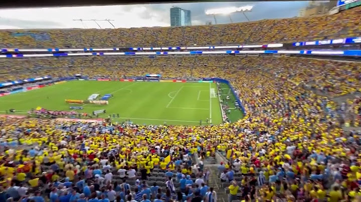 ¡Pelos de punta! Así sonó el himno de Colombia vs Uruguay