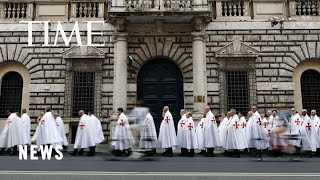 Vatican Makes Last Arrangements for Papal Conclave to Choose Next Pope