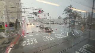 Riding on Southbound Weekend Local @caltrain #636 from South San Francisco to San Jose Diridon.
