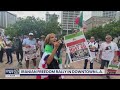 Iranian freedom rally in dtla