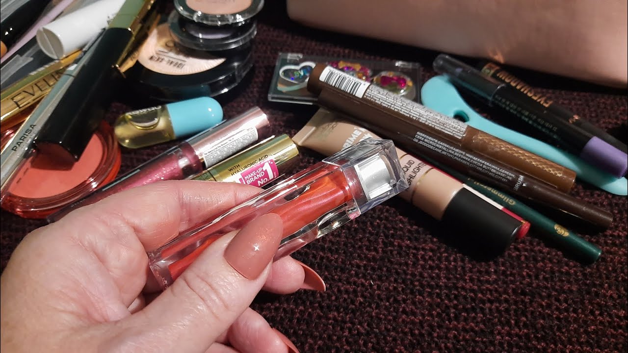 ASMR что в моей косметичке  ASMR