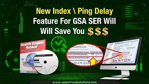 New Index  -  Ping Delay Feature For GSA SER Will Save You Money and Time