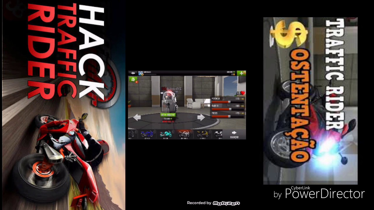 Hack no trafic rider - YouTube