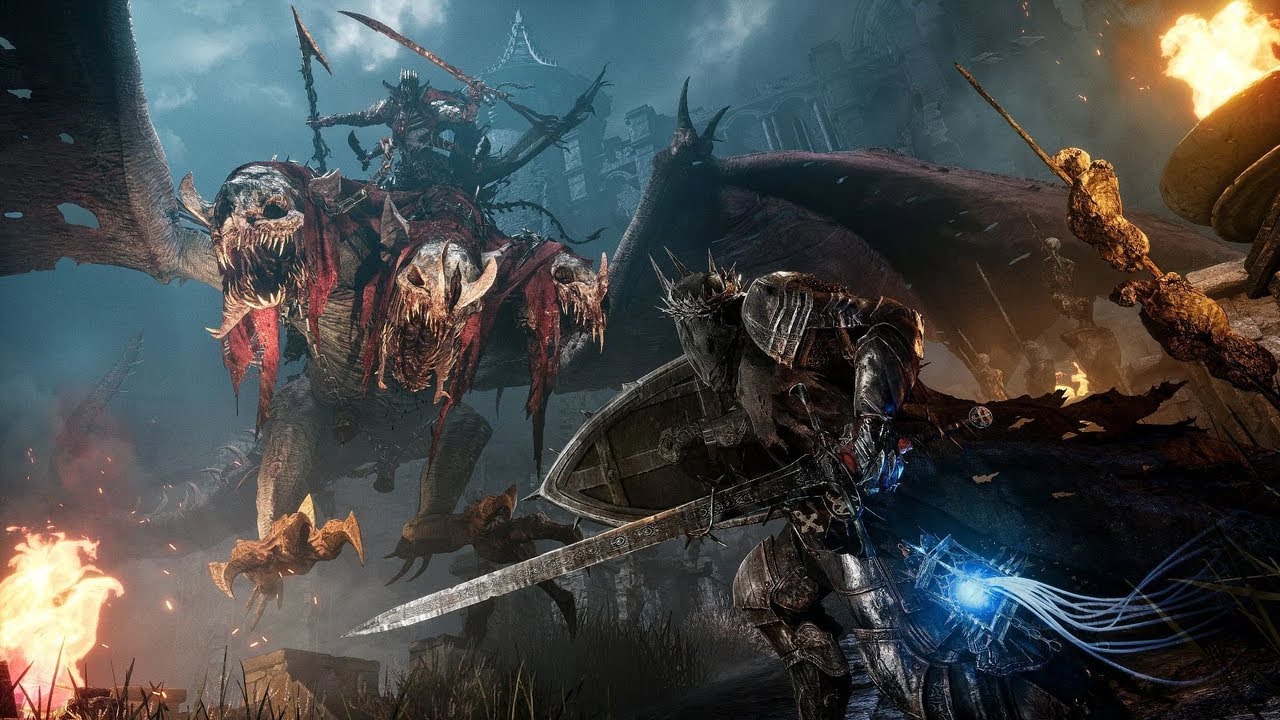 Lords of the Fallen - The Lightreaper Boss Fight (1st Encounter) - YouTube