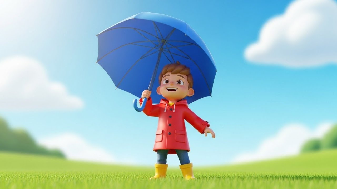 Rain, Rain, Go Away ☔ | Fun Sing Along Song for Kids | Classic Nursery Rhyme