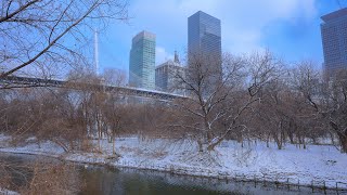 Seoul, but not like Seoul. Let's take a walk together when it snows. | Healing Walk | Yeouido | 4K by Seoul Trip Walk 4,078 views 4 months ago 51 minutes