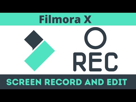 Record your PC Screen and Edit with Filmora X