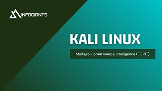 Kali Linux | Maltego - open source intelligence | OSINT