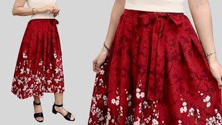 картинка: 🌹Без молнии - Сшить красивую юбку легко для начинающих.