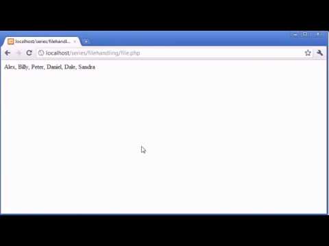 080 The explode Function with File Handling Example