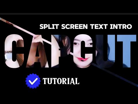 capcut split screen effect tutorial#edit #turorial #capcut @run_lichi