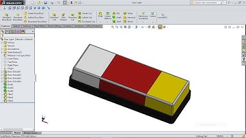 SolidWorks Tutorial Forklift #3 Rear Light