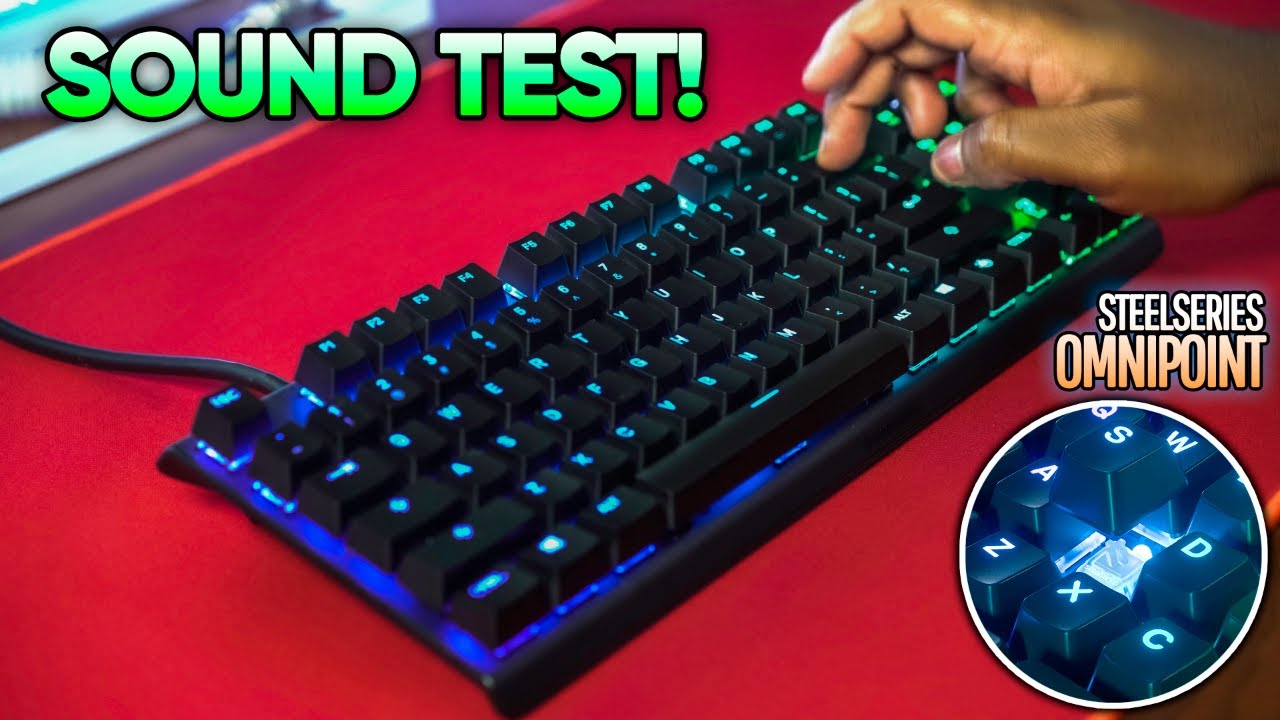 SteelSeries Apex Pro TKL Sound Test! Is It Worth The Price?! 