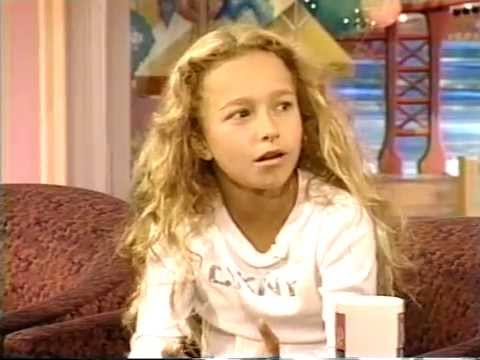 Hayden Panettiere  interview  2000. Age 11