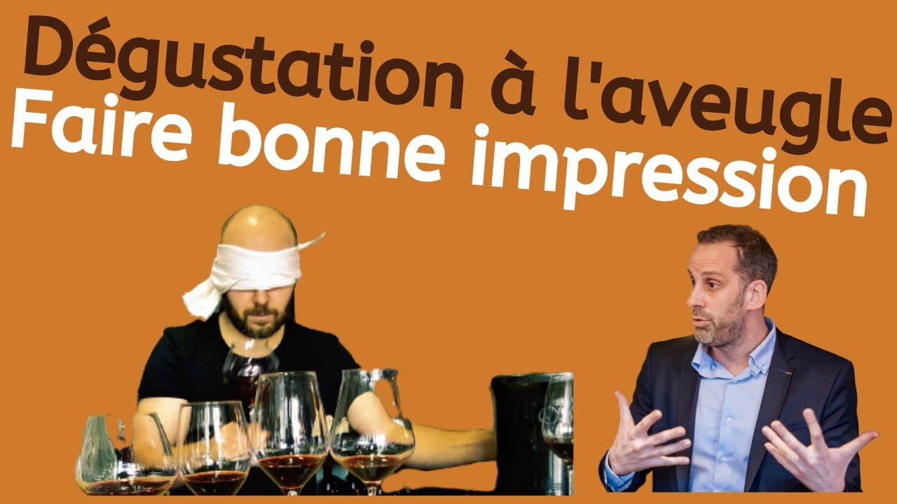 Dégustation à l'aveugle: La vue, une étape pour impressionner?
