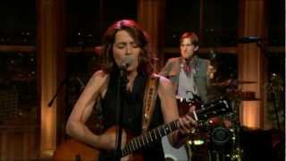 Video thumbnail of "Brandi Carlile - Raise Hell - Craig Ferguson Late Late Show"