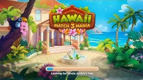 Hawaii Match-3 Mania Home Design & Matching Puzzle - Gameplay