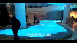 P2.6 P2.9 P3.91 indoor outdoor LED floor screen p3.9 stage led Interactive induction dance floor