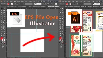 How to EPS File open in Illustrator.
