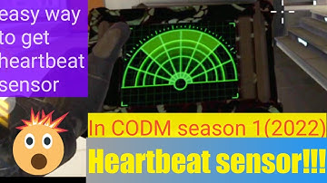how to get heartbeat sensor in codm without CP (2022)