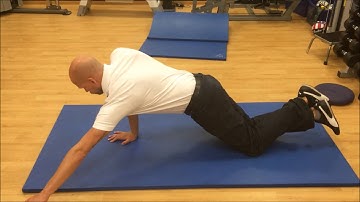 Exercise 2b:  Single handed kneeling crosses