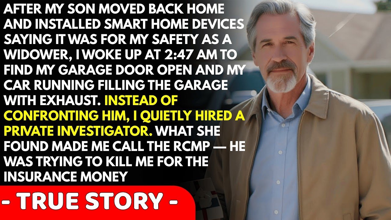 After My Son Installed Smart Home Devices for My Safety, I Woke Up at 2:47 AM to My Garage Door O..