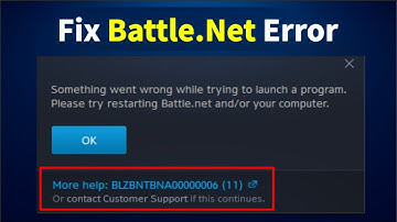 How to Fix Battle.Net Error Code BLZBNTBNA00000006