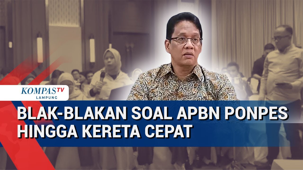 Purbaya Blak blakan Soal APBN untuk Bangun Ponpes hingga Utang Kereta Cepat Whoosh
