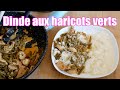 Dinde sautée aux haricots, parmesan 🧀