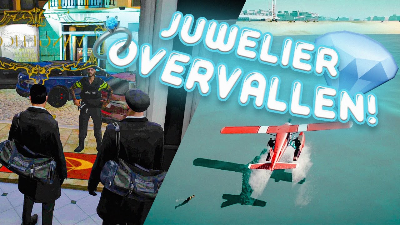 CHATMO pleegt overval op JUWELIER! 💎 (GTA RP)