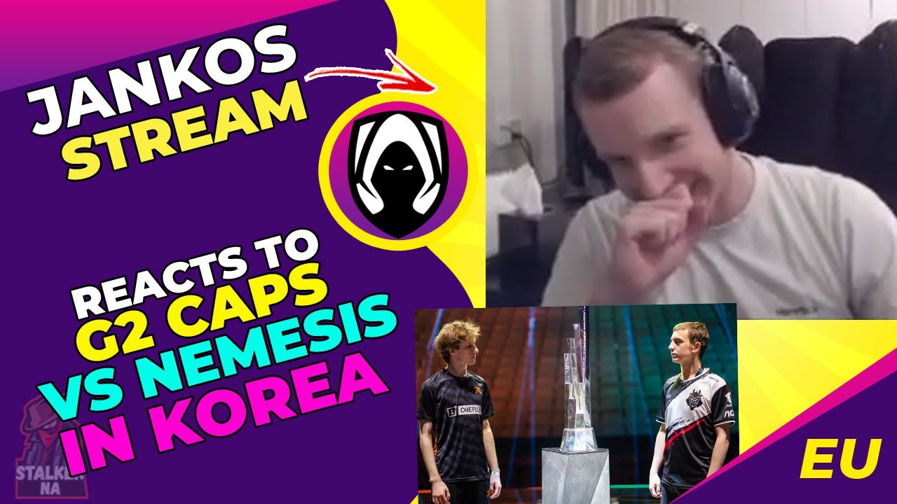 Jankos Reacts to G2 CAPS vs GENG NEMESIS in Korean SoloQ 👀
