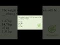 The weight of boy is 147N Its mass will be when g = 10m/s2