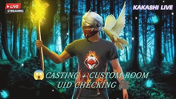 CHILL STREAM | UID CHECK + GUILD TEST | SUNDAY SPECIAL CUSTOM PLAYING WITH SUBSCRIBERS #freefire