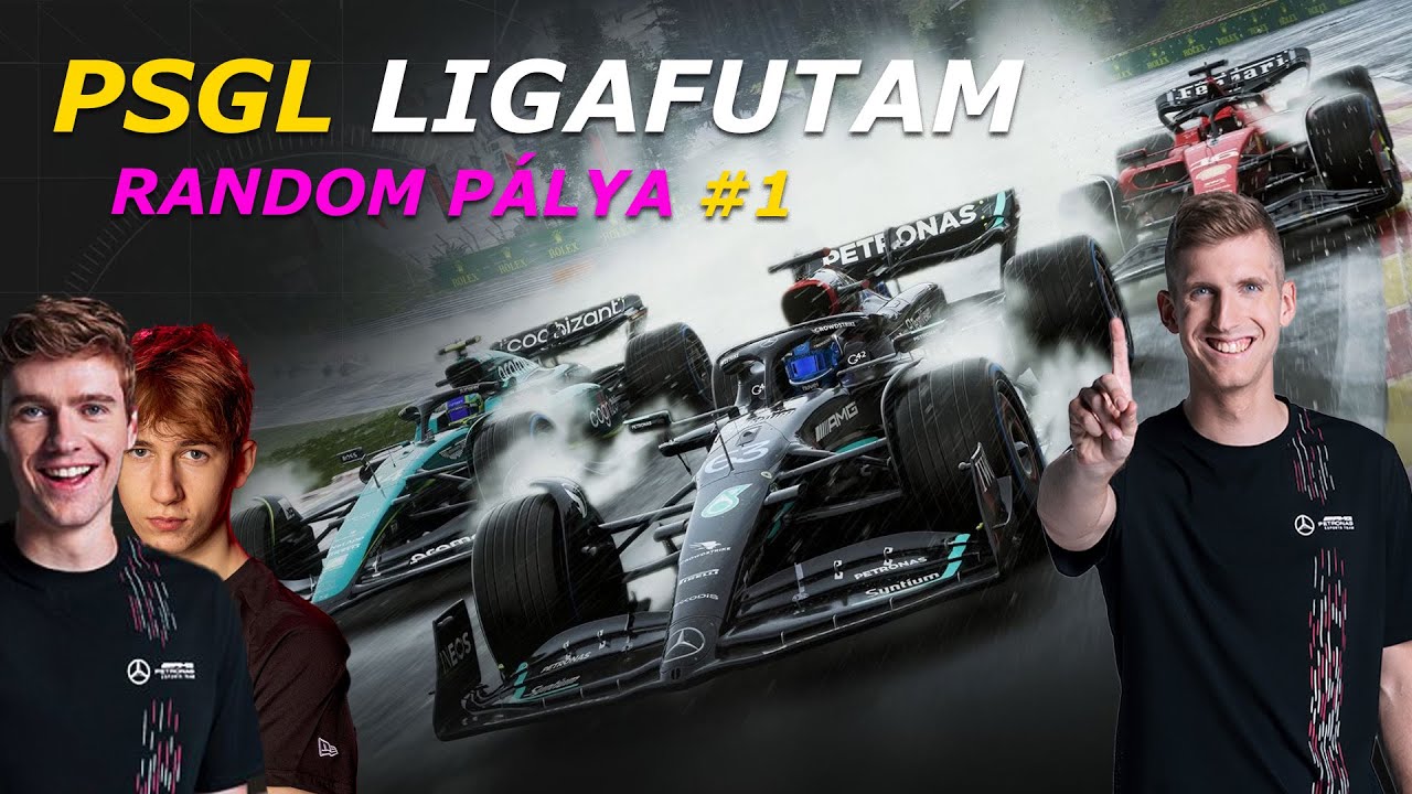VISSZATÉR a PSGL 😎 F1 23 LIGAFUTAM az ESPORT MEZŐNYÉVEL
