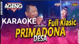PRIMADONA DESA Voc BAMBANG AGENG MUSIK||karaoke versi dangdut lambada