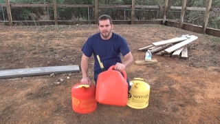 Tired of crappy gas cans! (Heres a solution!)