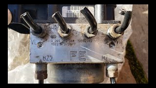 HOW TO CHANGE/FIX ABS PUMP FAILURE | VAUXHALL CORSA D |